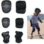 Παιδικό σετ προστατευτικού εξοπλισμού ασφαλείας για ποδήλατα και πατίνια μαύρο OEM