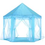 Υφασμάτινη παιδική σκηνή παιχνιδιού, γαλάζια 9212 OEM