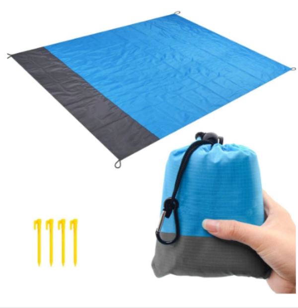 CAMPING_MAT_1_tgmp-bi Χαλάκι κάμπινγκ εξωτερικού χώρου με πασσάλους 140x150cm OEM - Image 1