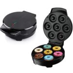 Συσκευή ψησίματος ντόνατς 7 θέσεων μαύρη R.520 OEM