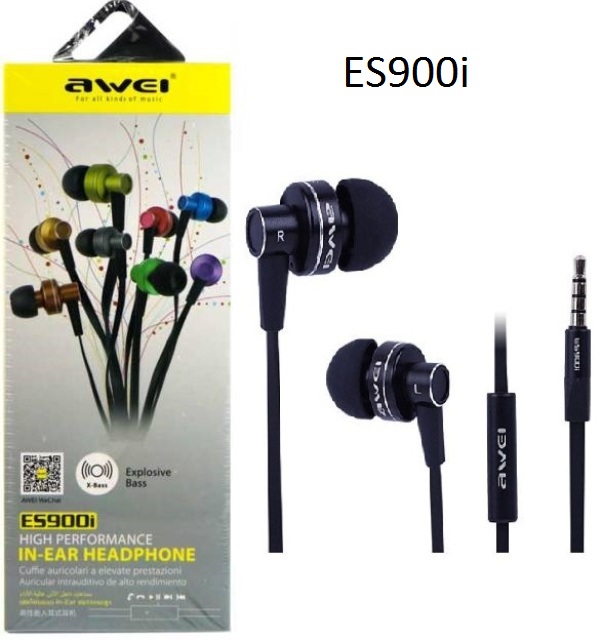 ES900i_5 Υψηλής απόδοσης ενσύρματα ακουστικά ES900i AWEI AWEI - Image 1