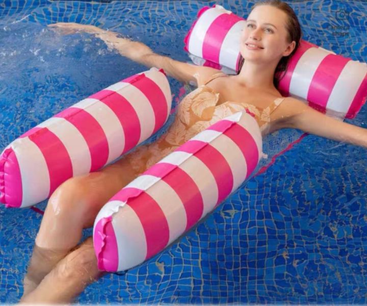 HGH_iic6-bf Φουσκωτή πλωτή πολυθρόνα-αιώρα φούξια OEM - Image 1