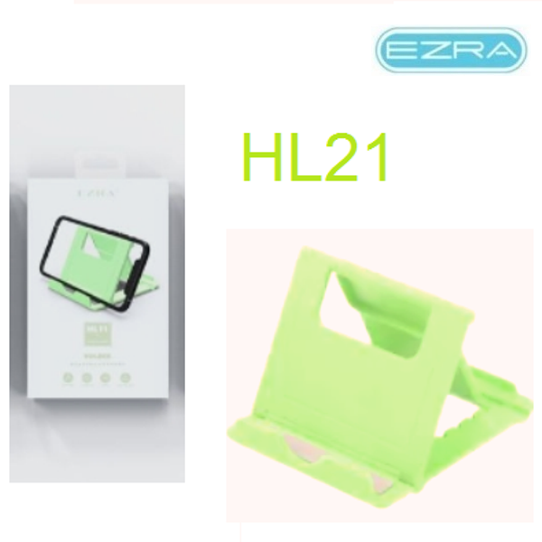 HL21_GREEN Ρυθμιζόμενη βάση στήριξης τηλεφώνου πράσινη HL21 EZRA EZRA - Image 1