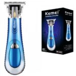 Επαναφορτιζόμενη κουρευτική και ξυριστική μηχανή μπλε KM-2297 KEMEI KEMEI