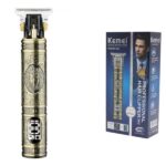 Επαναφορτιζόμενη κουρευτική μηχανή χρυσή KM-4011 KEMEI KEMEI