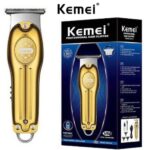 Επαναφορτιζόμενη κουρευτική μηχανή χρυσή KM-679 KEMEI KEMEI
