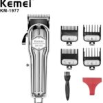 Επαναφορτιζόμενη, μεταλλική κουρευτική μηχανή KM-1977 KEMEI 81235 KEMEI