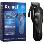 Επαναφορτιζόμενη, ρυθμιζόμενη αδιάβροχη κουρευτική μηχανή KM- 3703 Kemei KEMEI