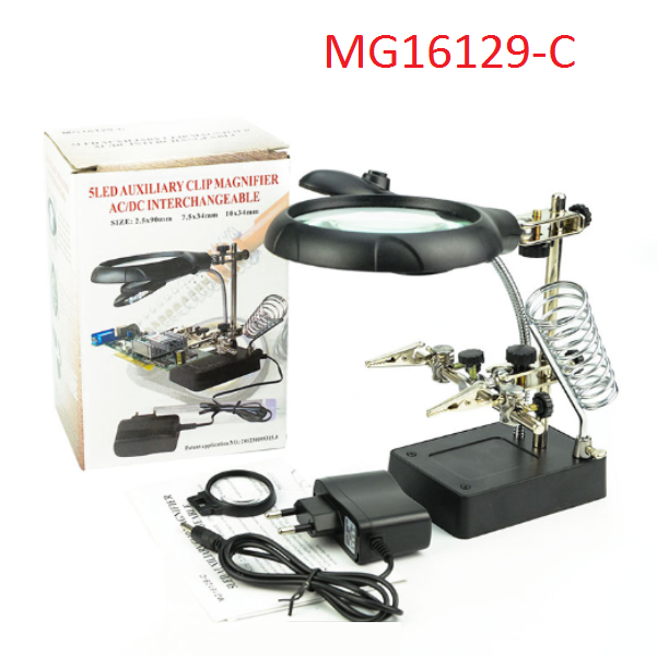 MG16129-C_2_fyfx-vm Μεγεθυντικός φακός 5 LED με βάση συγκόλλησης MG16129-C OEM - Image 1