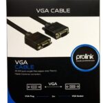 Καλώδιο σύνδεσης VGA αρσενικό VGA θηλυκό PB462-0300 prolink