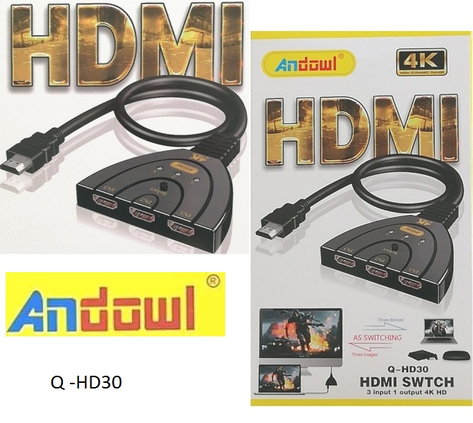 Q-HD30_1_q2b8-kb Μετατροπέας HDMI 4K HD Q-HD30 ANDOWL Andowl - Image 1