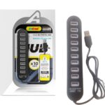 Αντάπτορας HUB με 10 θύρες USB 2.0 Q-HU2148 ANDOWL Andowl