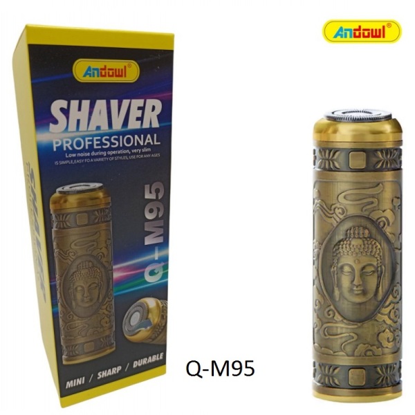 CREATOR: gd-jpeg v1.0 (using IJG JPEG v62), quality = 90 Επαναφορτιζόμενη μίνι ξυριστική μηχανή Q-M95 ANDOWL Andowl - Image 1