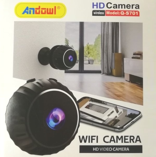 Q-S701_1_chfz-q7 Επαναφορτιζόμενη ασύρματη κάμερα HD WiFi Q-S710 ANDOWL Andowl - Image 1