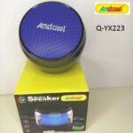 Ασύρματο επαναφορτιζόμενο ηχείο Bluetooth μπλε Q-YX223 ANDOWL Andowl
