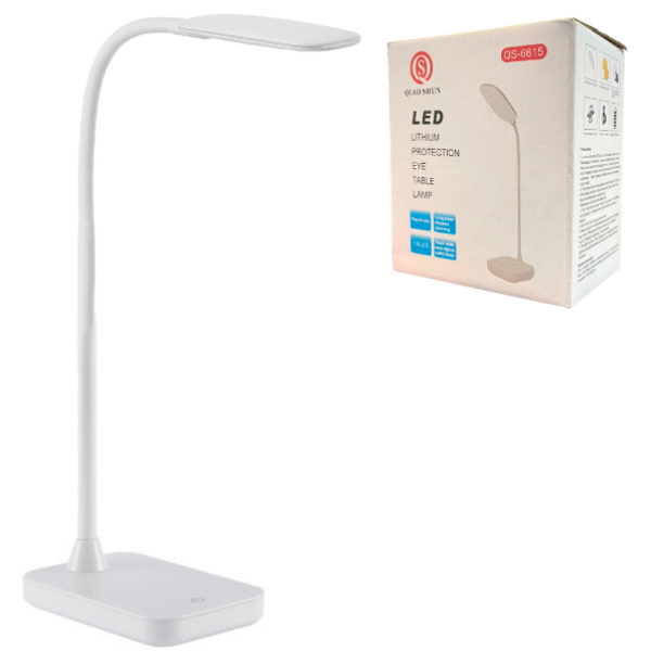 QS-6615_LED_TABLE_LAMP_3_m8t0-5s Επαναφορτιζόμενο επιτραπέζιο φωτιστικό LED λευκό QS-6615 OEM - Image 1