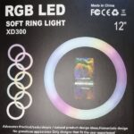 Φωτιστικό δαχτυλίδι RGB LED 30cm USB XD300 OEM