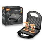 Ηλεκτρική τοστιέρα με ρίγες μαύρη R.264T OEM