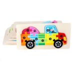 Ξύλινο παζλ με αριθμούς Φορτηγάκι 8415 OEM