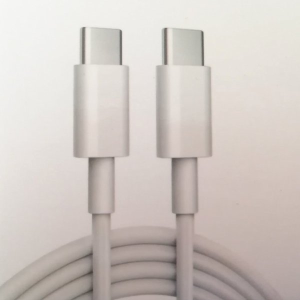 TYPEC_TO_TYPE_C_2_8e5e-o6 Καλώδιο Type-C σε Type-C 1m λευκό OEM - Image 1
