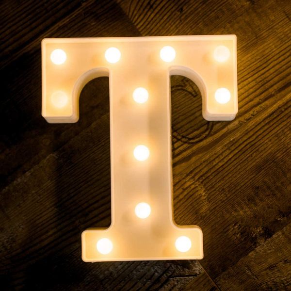 T_iv5a-54 Γράμμα LED μπαταρίας T 22cm OEM - Image 1