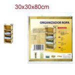 Κρεμαστή θήκη ρούχων ντουλάπας με 4 ράφια 30x30x80 OEM