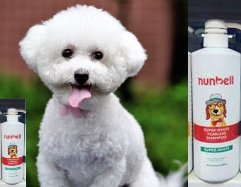 WHITE_SHAMPOO_2_7tk7-sm Σαμπουάν σκύλων με λευκό τρίχωμα Nunbell 350ml 8117 Nunbell - Image 1