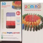 Πολύχρωμα ξύλινα ντόμινο 50τμχ 223-36-4 OEM