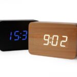 Ξύλινο επιτραπέζιο ρολόι OEM