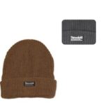 Μάλλινος σκούφος με επένδυση γκρι OEM