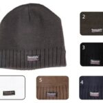 Μάλλινος σκούφος με επένδυση μαύρος OEM