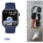 Επαναφορτιζόμενο έξυπνο ρολόι Bluetooth μπλε Z36s watch7 OEM