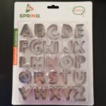 Κουπ πατ για μπισκότα Αγγλική Αλφαβήτα 26 τεμάχια SDS-4500 OEM