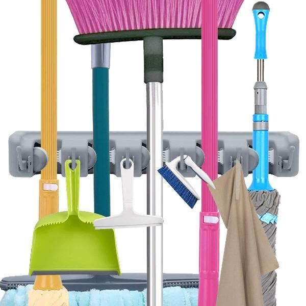 broom_holder_3 Επιτοίχια κρεμάστρα για σκούπες Liao OEM - Image 1