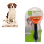 Εργαλείο αφαίρεσης τριχών κατοικίδιων μεσαίων σκύλων πορτοκαλί Nunbell 19418-358 Nunbell