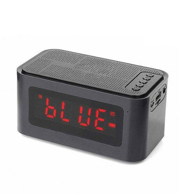 desktop_clock_sound_3_osak-ay Ασύρματο επιτραπέζιο ηχείο Bluetooth με ξυπνητήρι, κάρτα TF S-61 OEM - Image 1