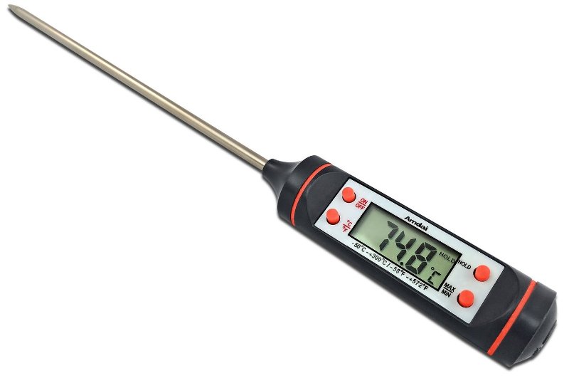 digital_food_thermometer Ψηφιακό θερμόμετρο κουζίνας ακριβείας με ανοξείδωτη ακίδα & οθόνη LCD 0302 OEM - Image 1