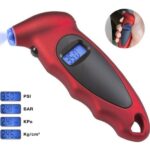 Ψηφιακός μετρητής πίεσης ελαστικών με φωτιζόμενη οθόνη και Led 0338 OEM