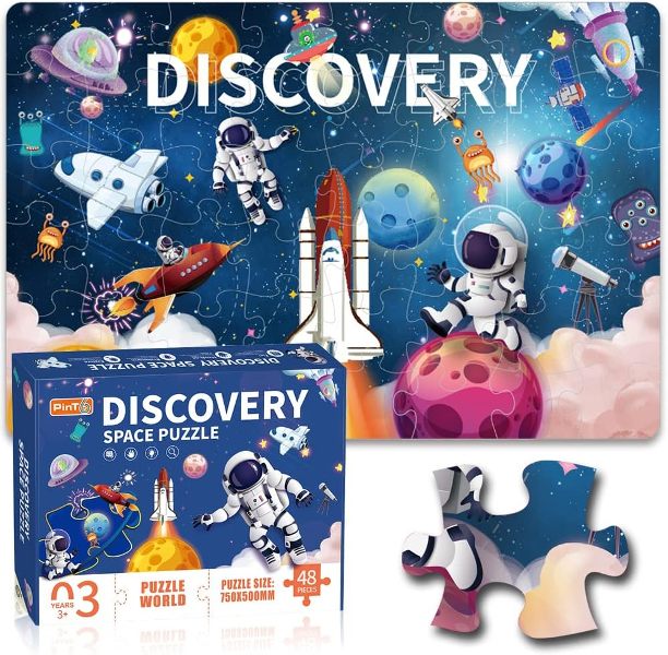 discovery_space_puzzle_1_0sp4-d5 Παζλ Ανακάλυψη του Διαστήματος 48 κομμάτια OEM - Image 1