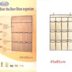 Κρεμαστός οργανωτής παπουτσιών 45x85cm μπεζ 10014 OEM
