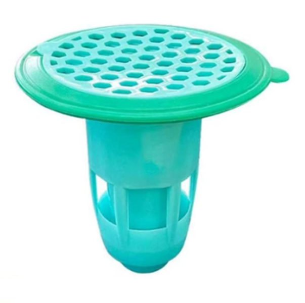 drain_cover_green_1 Τάπα σιφονιού σιλικόνης για έντομα και οσμές πράσινη 8405 OEM - Image 1