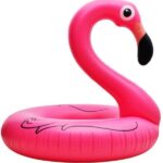 Φουσκωτό σωσίβιο κολύμβησης γιγαντιαίο φλαμίνγκο OEM