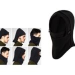 Ζεστή Κουκούλα Fleece 6 σε 1 μαύρη 38411-10 OEM