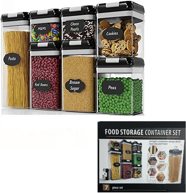 food_containers_7pcs_1_ah6y-rk Διάφανα πλαστικά δοχεία αποθήκευσης τροφίμων με καπάκι 7 τεμάχια OEM - Image 1