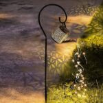 Ηλιακό μεταλλικό φωτιστικό κήπου Ποτιστήρι OEM