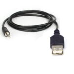 Αντάπτορας αρσενικό jack 3.5mm σε θηλυκό usb μήκους 1.5m OEM