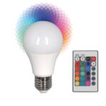 Λάμπα LED 5W με τηλεχειριστήριο και ροοστάτη OEM