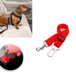 Ζώνη ασφαλείας για σκύλο κόκκινη