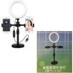 Βάση ομορφιάς κινητού τηλεφώνου δακτύλιος LED USB OEM