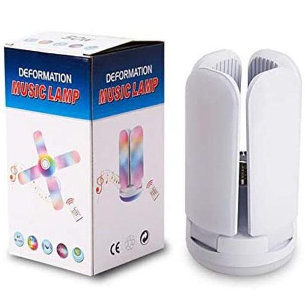 music_lamp_27623__1 Μουσική λάμπα αναδιπλούμενη LED με τηλεχειριστήριο και Bluetooth 27623 OEM - Image 1